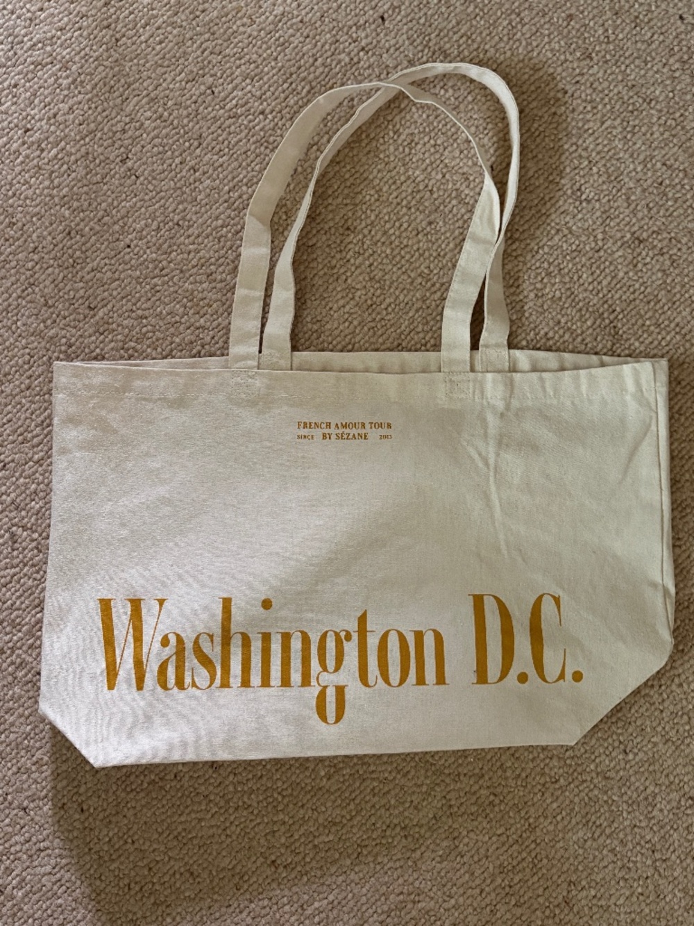 Sezane Washington, DC tote bag